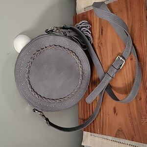 Moda Luxe Rhianna Round Crossbody Evening Crossbody Bag